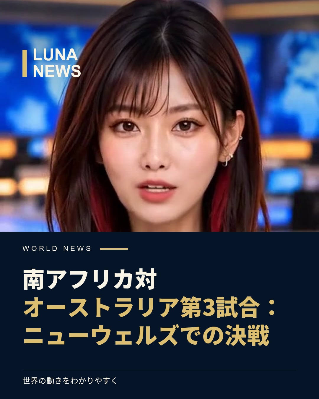 南アフリカ対オーストラリア第3試合：ニューウェルズでの決戦 — Instagramと同じ表紙