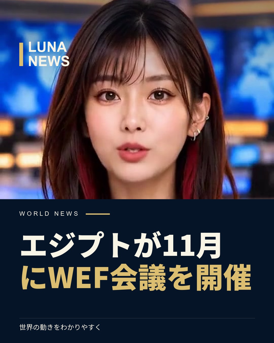 エジプト、11月に世界経済フォーラムの会議を開催へ — Instagramと同じ表紙
