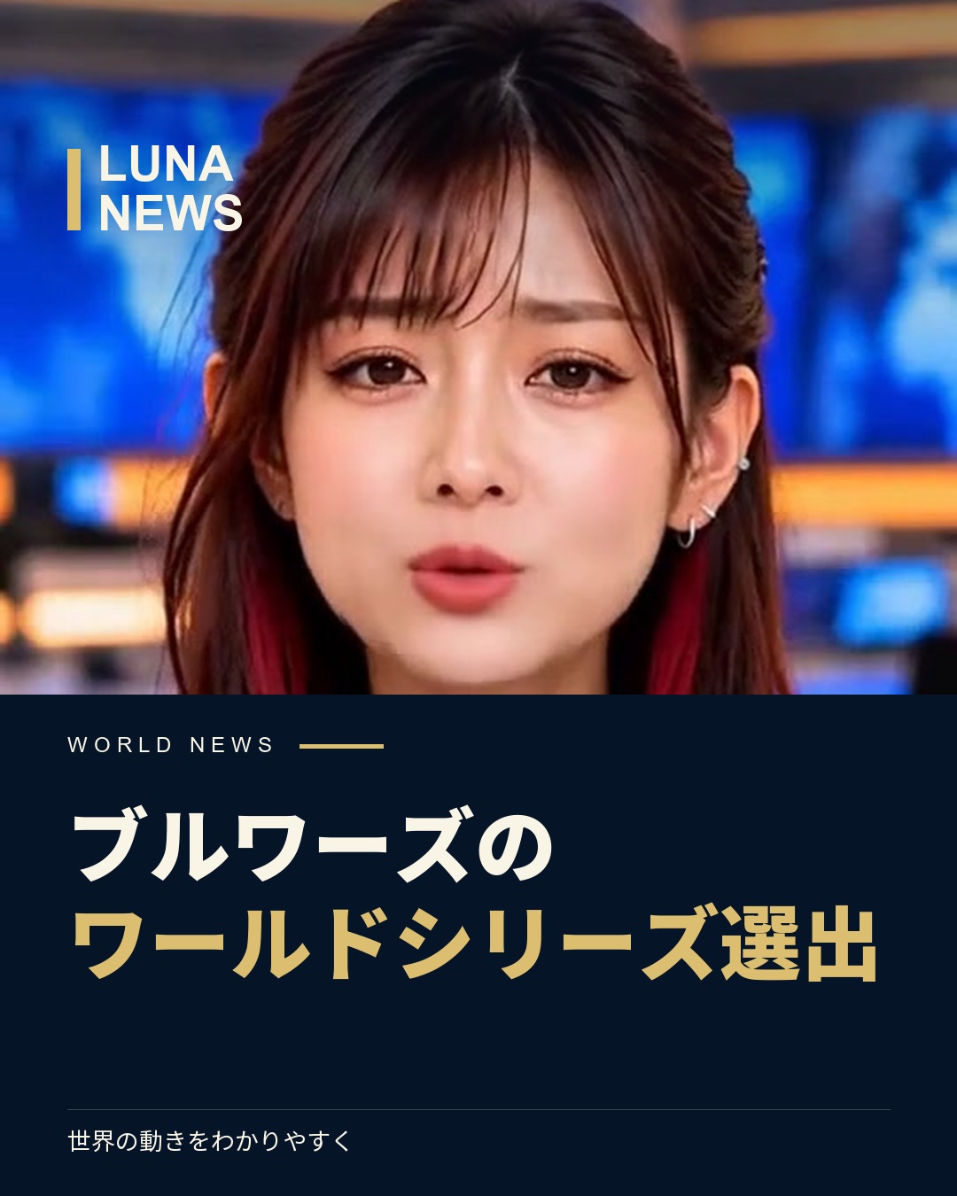 ブルワーズのワールドシリーズ選出 — Instagramと同じ表紙